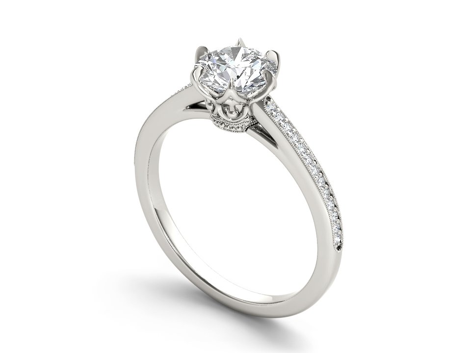 Infinity Luxe 1.14ct Diamond Valentine Ring – Modern Elegance